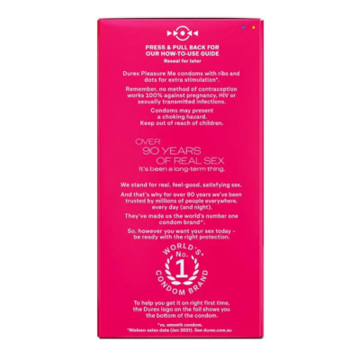 Wholesale Durex Comdom Pleasuremax 3 pcs x 288 Boxes