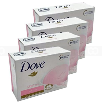 Wholesale Dove Bar Soap Pink 90gr x 48 individual boxes