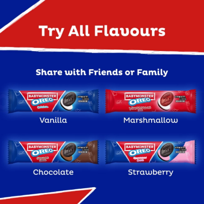 Oreo BabyMonster Biscuit Vanilla 110.4g