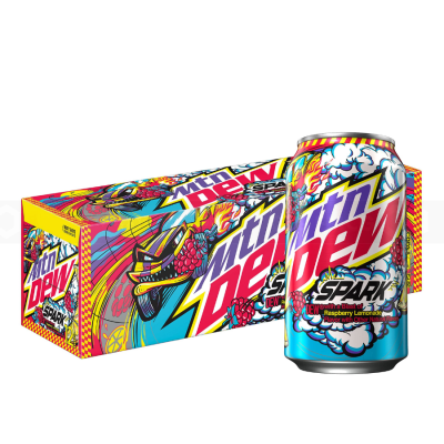 Wholesale Mountain Dew Spark Raspberry 12oz x 24 cans