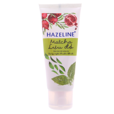 Wholesale Hazeline Facial Cleanser Matcha & Pomegranate Extract 50G x 24 Tubes
