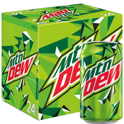 Wholesale Mountain Dew Can Original 12oz x 24 cans