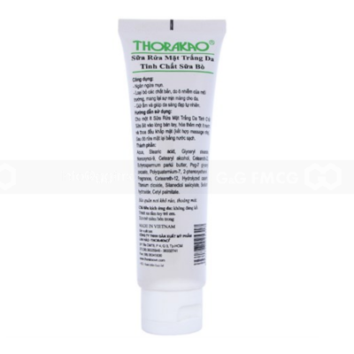 Thorakao Cow Milk Facial Cleanser 120G x 72 Tubes