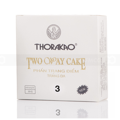 Thorakao Two Way Cake Makeup - White Box 10G x 48 Boxes