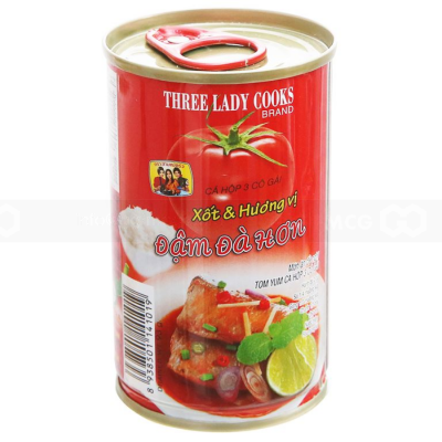 Wholesale Three Lady Cooks Canned Fish Spoon Open 155g x 100 Cans