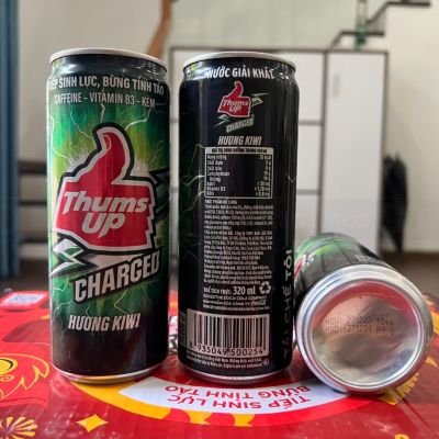 Wholesale Thums Up Charged Kiwi 320ml x 24 Cans