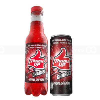 Wholesale Thums Up Charged Strawberry 330ml x 24 Bottles