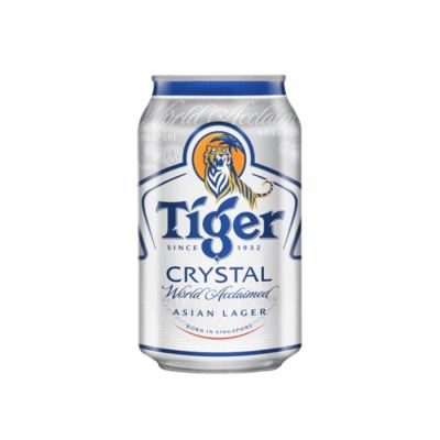 Tiger Crystal Beer Can 330ml x 24 Cans