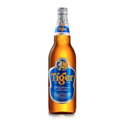 Tiger Beer Can 640ml x 12 Bottles