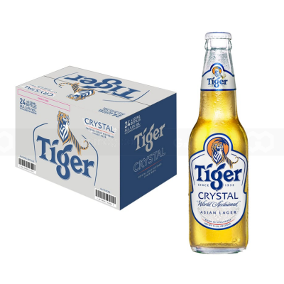 Tiger Crystal Beer Can 330ml x 24 Bottles