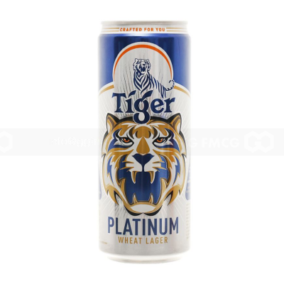 Tiger Platinum Beer Can 330ml x 24 Cans