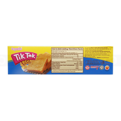 Tik Tok Butter Milk Egg Cookies 200g x 8 Boxes