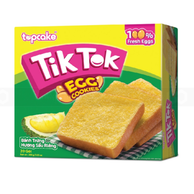 Tik Tok Durian Egg Cookies 200g x 8 Boxes