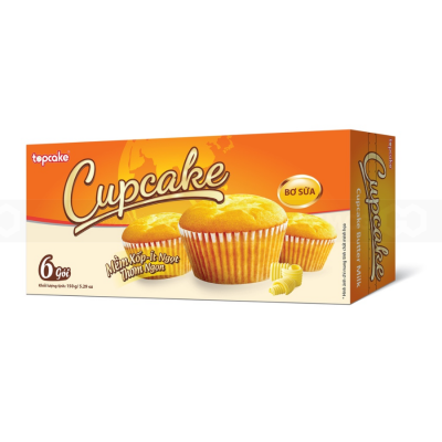 Topcake Butter Milk Cupcake 150g x 16 Boxes