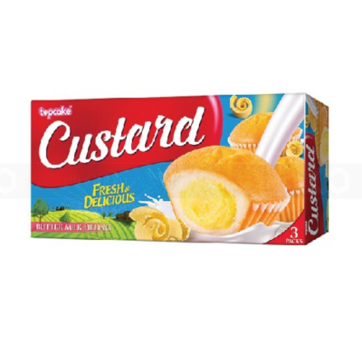 Topcake Butter Milk Custard 132g x 16 Boxes