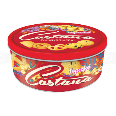 Topcake Castana Mix Cookies 595g x 8 Boxes