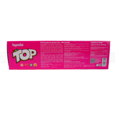 Topcake Top'n Cream Filling Strawberry Cake Soft 180g x 16 Boxes