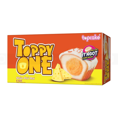 Topcake Toppy One Cheese Filling White Chocolate Cake Soft 180g x 16 Boxes