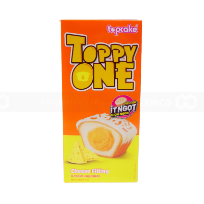 Topcake Toppy One Cheese Filling White Chocolate Cake Soft 180g x 16 Boxes