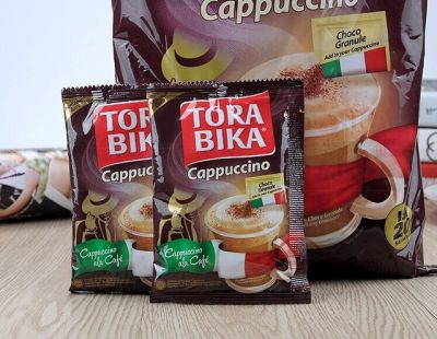 TORA BIKA Cappuccino Instant Coffee Box, Bag