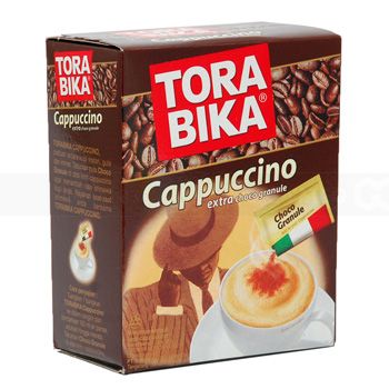 TORA BIKA Cappuccino Instant Coffee Box, Bag