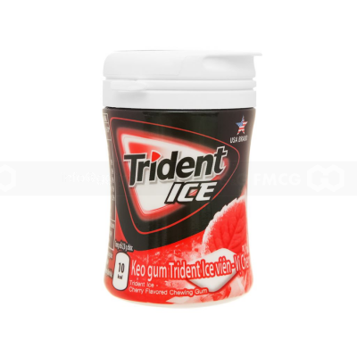 Wholesale Trident Ice Cherry 56g