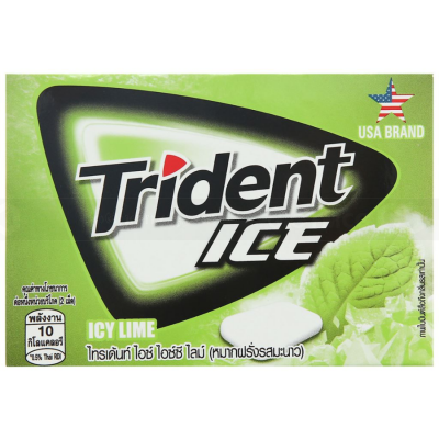 Wholesale Trident Ice Lime 11.2g