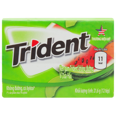 Trident Sugar Free Watermelon 21.6g 