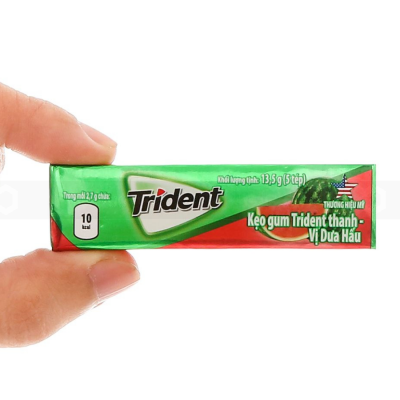 Trident Watermelon 13.5g 5 Sticks x 20 Bars x 30 Boxes