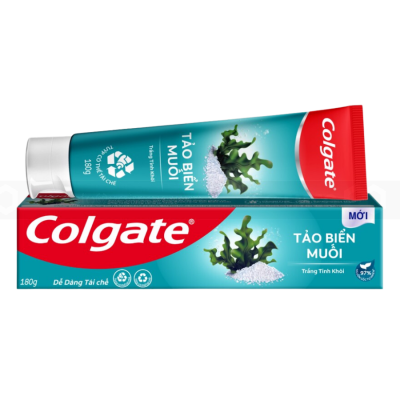 Wholesale Colgate Natuaral Seaweed Salt Pure White 180g x 48 Boxes