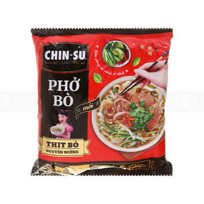 Chinsu Beef Rice Noodle 132g  x 15 Bags