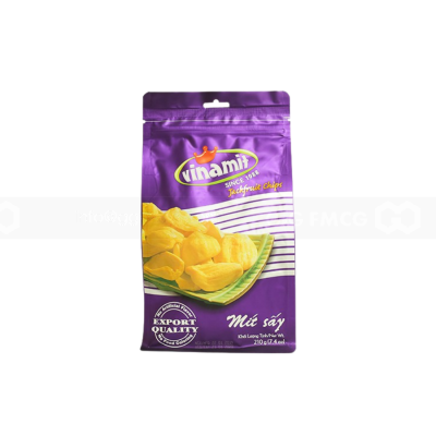 Wholesale Vacuum Fried Vinamit Jackfruit Chips 210g x 20 Bags