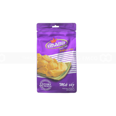 Wholesale Vacuum Fried Vinamit Jackfruit Chips 250g x 20 Bags