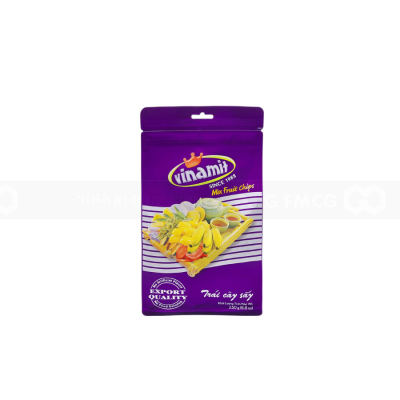 Wholesale Vacuum Fried Vinamit Mixed Fruit Chips 250g x 20 Bags