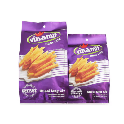 Vacuum Fried Vinamit Sweet Potato Chips 250g x 20 Bags