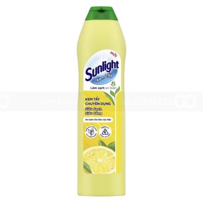 Sunlight Versatile Cream Cleaner Bleach Lemon 690ml x 16 bottles