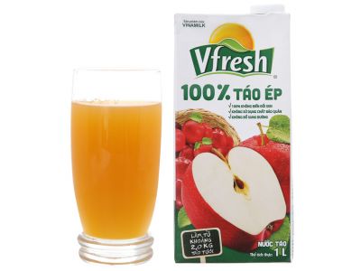 VFresh Apple Juice Drink 1L x 12 Boxes