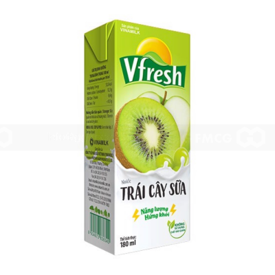 VFresh Milk Mixed Fruit 180ml x 48 Boxes