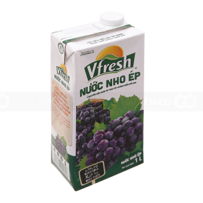 VFresh Grapes Juice Drink 1L X 12 Boxes