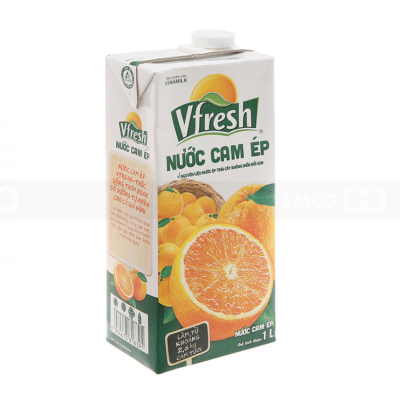 VFresh Orange Juice Drink 1L x 12 Boxes