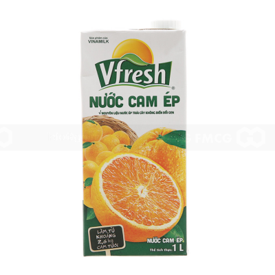 VFresh Orange Juice Drink 1L x 12 Boxes