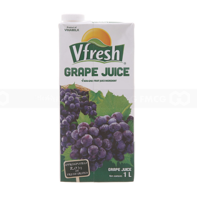 VFresh Grapes Juice Drink 1L X 12 Boxes
