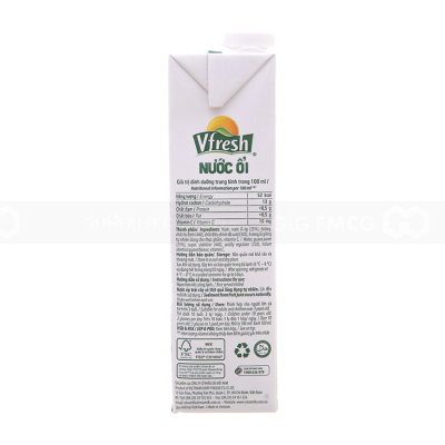 VFresh Guava Drink 1L x 12 Boxes