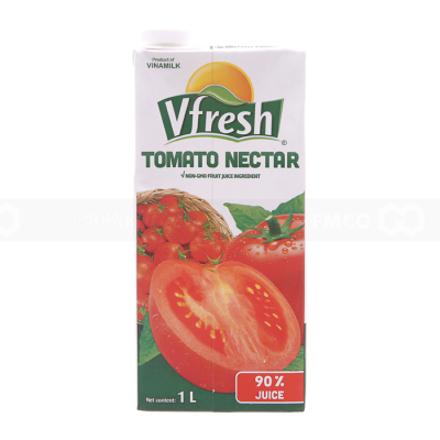 VFresh Tomato Juice Drink 1L x 12 Boxes