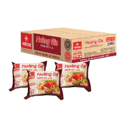 Vifon Instant Rice Pancake With Crab 120g x 18 Bags