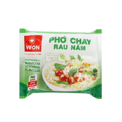 Vifon Mushroom Vegetables 65g x 30 Bags (Halal)