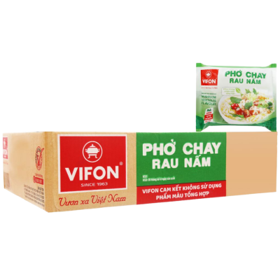 Vifon Mushroom Vegetables 65g x 30 Bags (Halal)