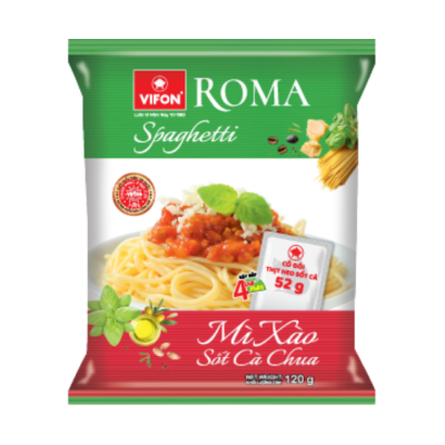 Vifon Roma Spaghetti with Real Meat 120g x 18 bags