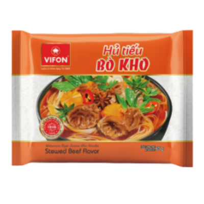 Vifon Vietnames Style Instant Rice Noodles 65g x 30 Bags
