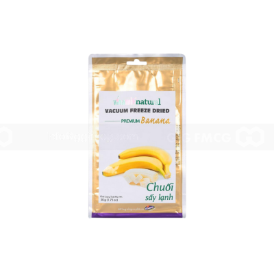 Vinamit Freeze Dried Banana 50g x 36 Bags